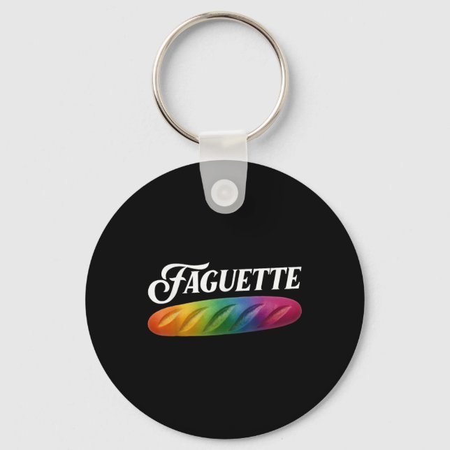 Chaveiro Orgulho de Baguete (Frente)