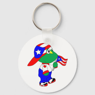 Chaveiro Orgulho de Coqui Puerto Rico