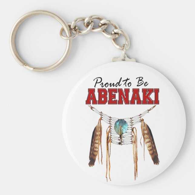 Chaveiro Orgulho de ser Abenaki (Frente)