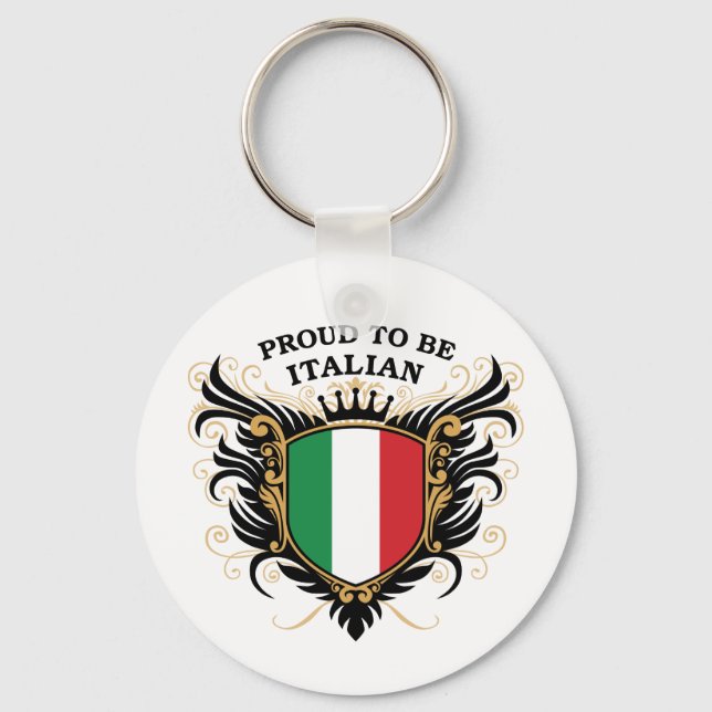 Chaveiro Orgulho de ser italiano (Frente)