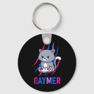 Chaveiro Orgulho Geek Gaymer Lgbt Presente para Amantes de