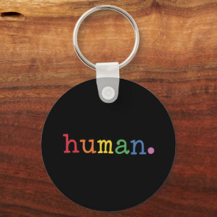 Chaveiro Orgulho Humano LGBT Arco-íris Igualdade LGBTQ