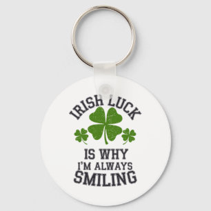 Chaveiro Orgulho Irlandês Dia De São Patrício Travessuras T