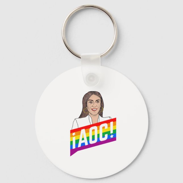 Chaveiro Orgulho LGBT AOC (Frente)