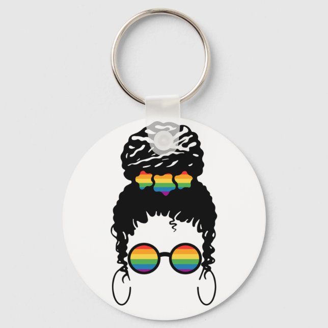 Chaveiro Orgulho LGBT. Gay amor. (Frente)
