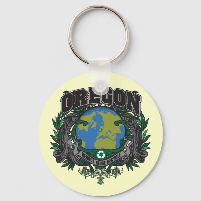 Chaveiro Orgulho Reciclar Oregon (Frente)