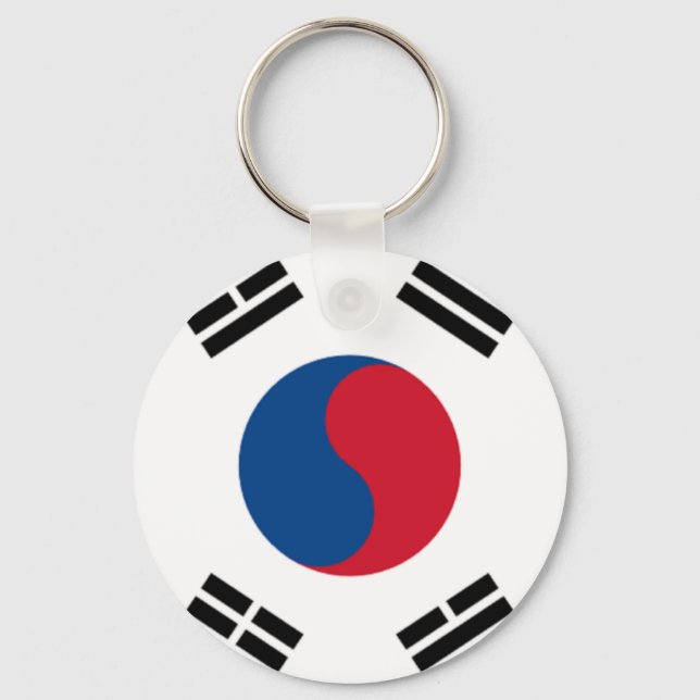 Chaveiro Orgulho Sul-Coreano (Frente)