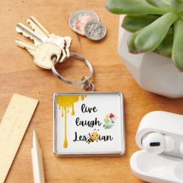 Chaveiro ORGULHO! Viva, ria, lésbica