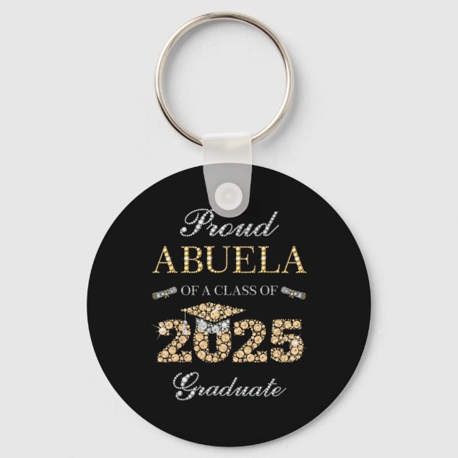 Chaveiro Orgulhosa Abuela De Um Formando De 2025 (Frente)