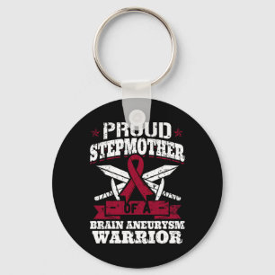 Chaveiro Orgulhosa Mãe De Um Aneurisma Cerebral