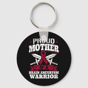 Chaveiro Orgulhosa Mãe De Um Aneurismo Cerebral Sensibiliza