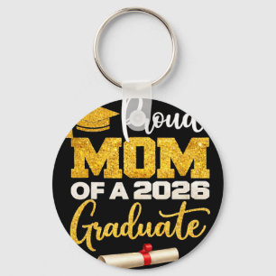 Chaveiro Orgulhosa Mãe De Um Graduado Em 2026 – Mãe De Grad