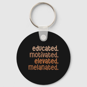 Chaveiro Orgulhosa Negra Educada Motivada Elevada Melanizad