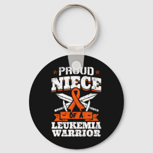 Chaveiro Orgulhosa sobrinha de um guerreiro de leucemia que