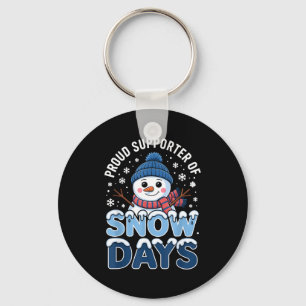 Chaveiro Orgulhoso Apoiador Dias de Neve Boneco de Neve Ama