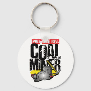 Chaveiro orgulhoso de ser mineiro de carvão