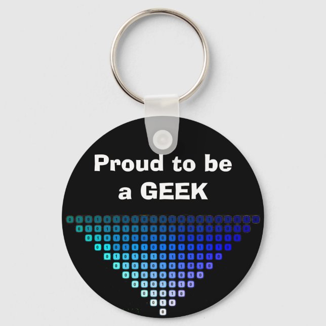 Chaveiro Orgulhoso de ser um GEEK (Frente)