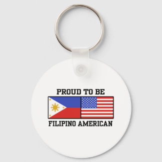 Chaveiro Orgulhoso Filipino Americano
