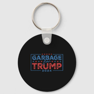 Chaveiro Orgulhoso Mega Lixo Para Apoiador de Trump