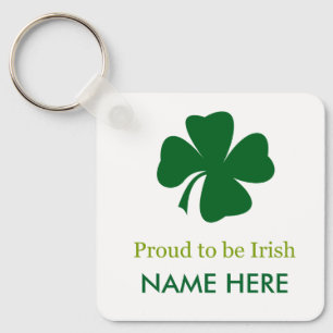 Chaveiro Orgulhoso por ser Trevo Irlandês 