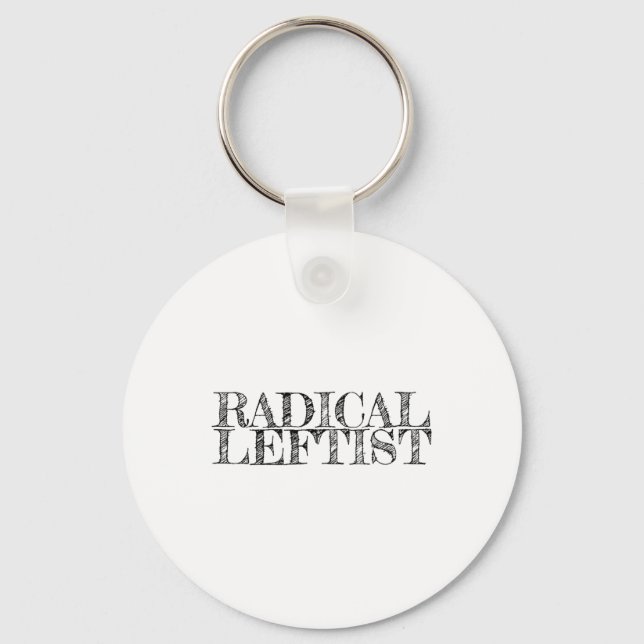 Chaveiro Orgulhoso Radical de Esquerda Solidariedade Políti (Frente)