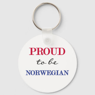 Chaveiro Orgulhoso ser norueguês