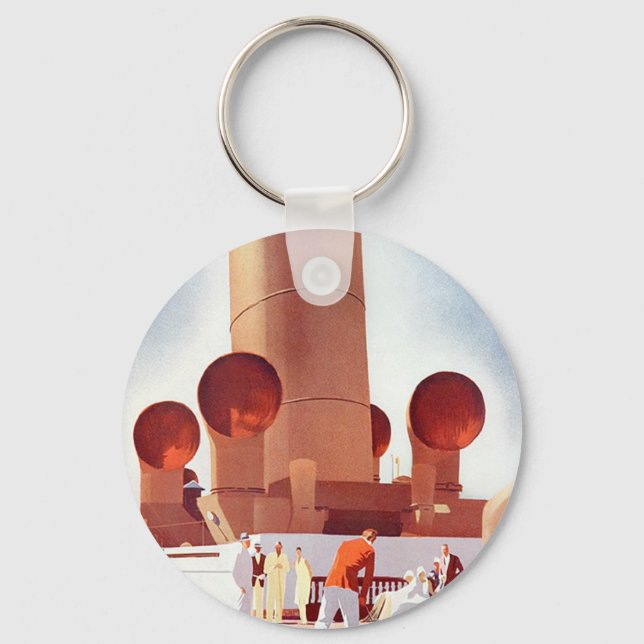 Chaveiro Orient Cruises Big Funnel (Frente)