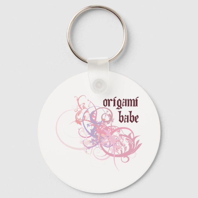 Chaveiro Origami Babe (Frente)