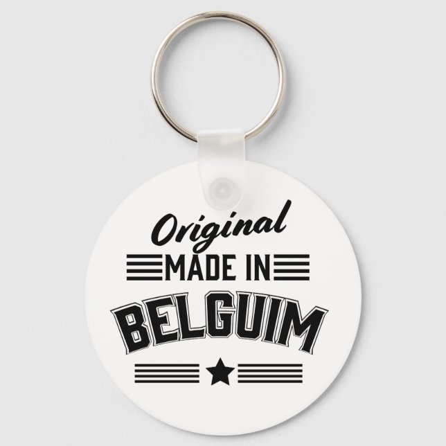 Chaveiro Original feito na Bélgica (Frente)