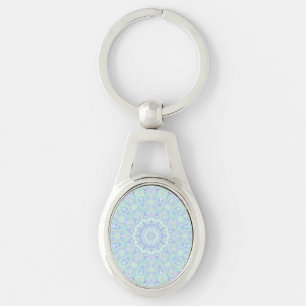 Chaveiro Ornamentado Colorido Psicodélico Hippie Mandala
