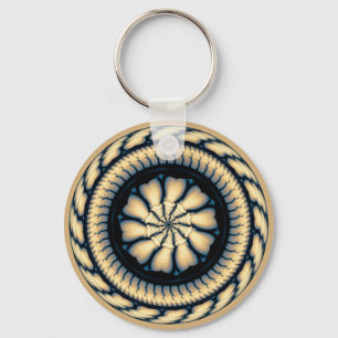 Chaveiro Ornamento circular em forma de abração