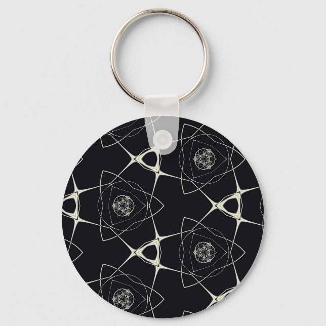 Chaveiro Ornamento Dourado (Frente)