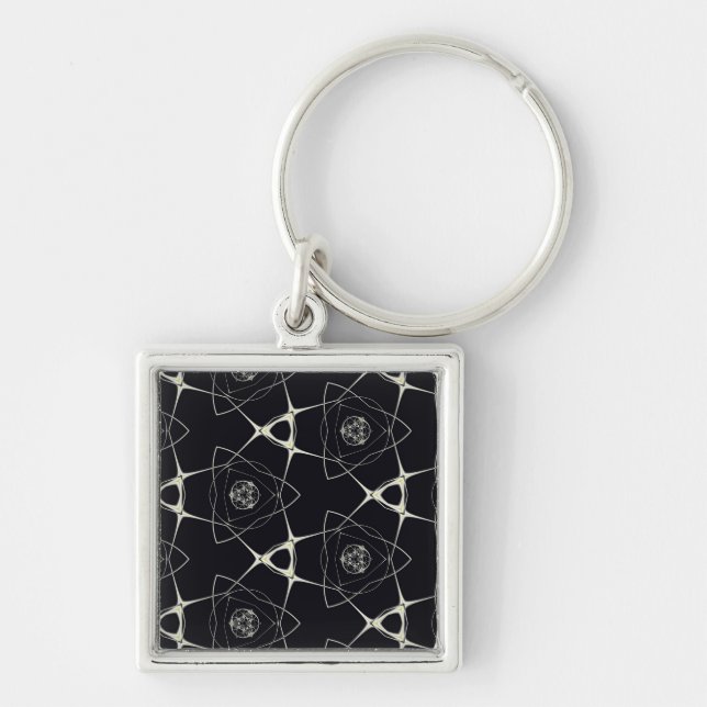 Chaveiro Ornamento Dourado (Frente)