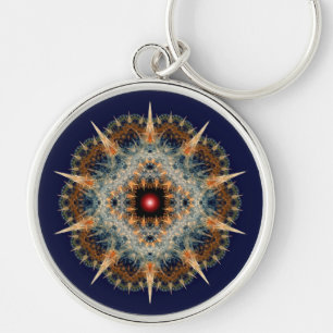Chaveiro Ornamento espinhoso fractal