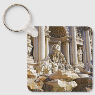 Chaveiro ornamento metálico trevi fountain
