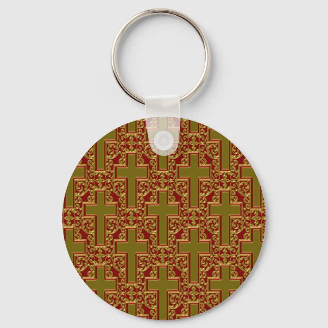 Chaveiro Ornate Cross (Frente)