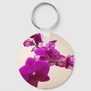 Chaveiro Orquídea Rosa