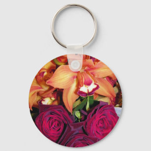 Chaveiro Orquídeas e Rosas_