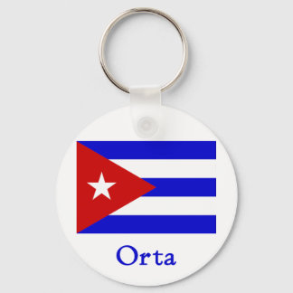 Chaveiro Orta Cuban Flag
