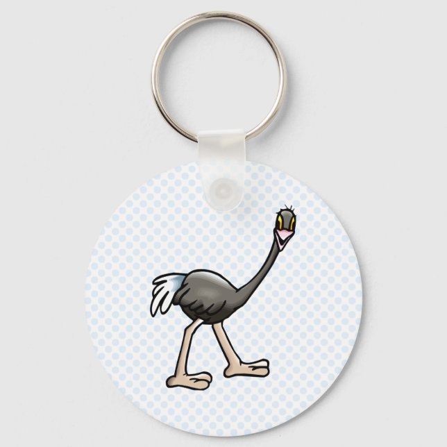 Chaveiro Orville Ostrich (Frente)