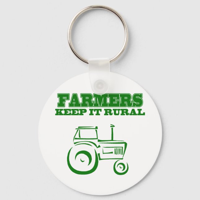 Chaveiro Os Agricultores Mantêm-Na Rural (Frente)