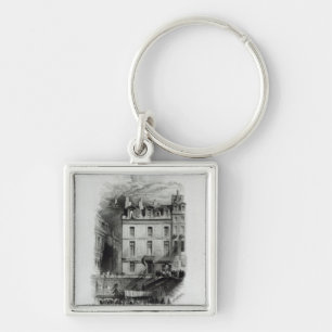 Chaveiro Os alojamentos de Napoleon no Quai Conti, 1834-36