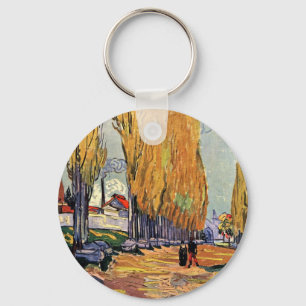 Chaveiro Os Alyscamps (Cemitério) por Vincent van Gogh