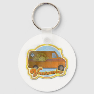 Chaveiro Os anos setenta Groovy Van de Vantacular