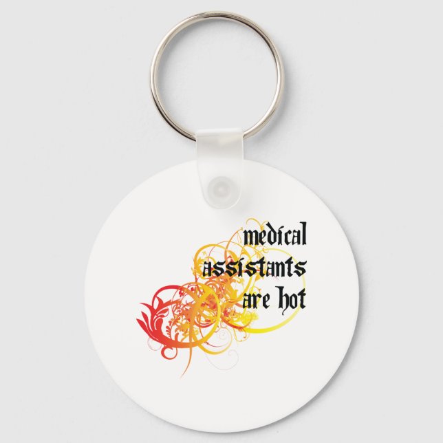Chaveiro Os Assistentes Médicos Estão Quentes (Frente)