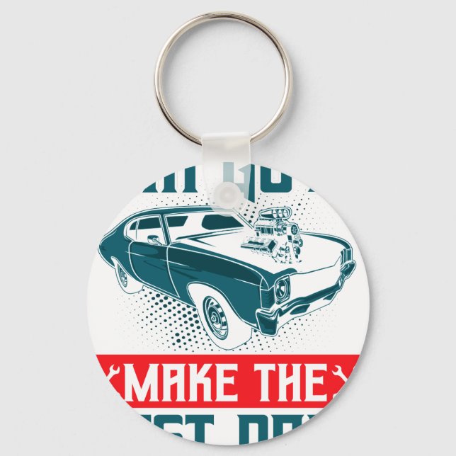Chaveiro Os Carros São Os Melhores Pais (Frente)
