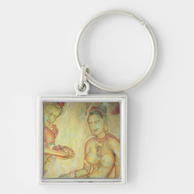 Chaveiro Os Damsels da nuvem, da fortaleza da rocha (Frente)