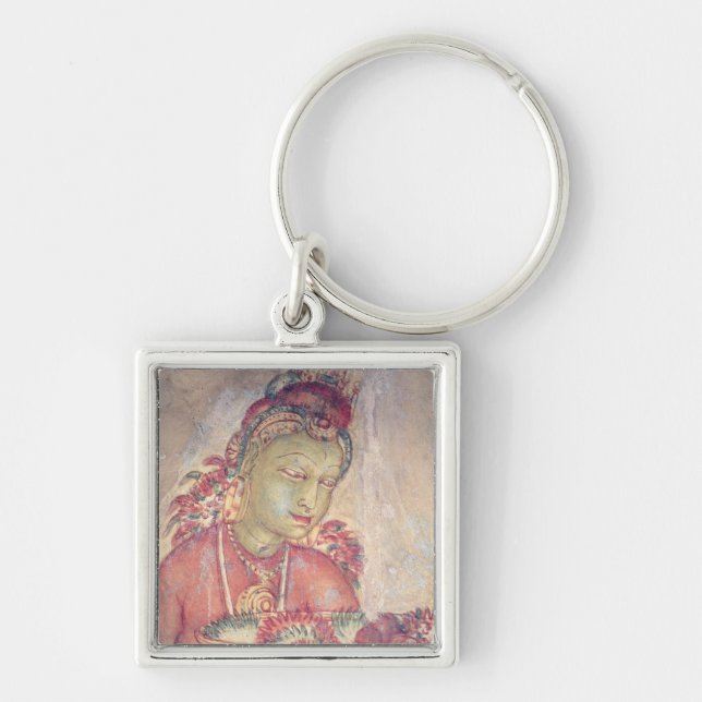 Chaveiro Os Damsels da nuvem, da fortaleza da rocha, (Frente)