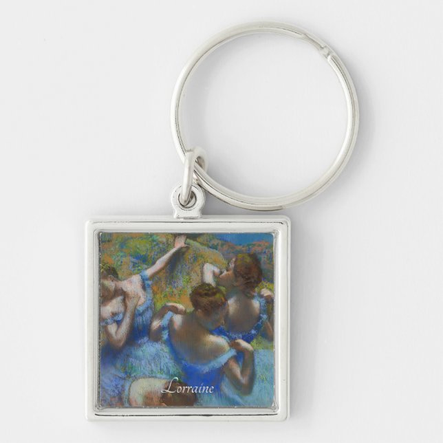 Chaveiro Os Dançarinos Azuis, Degas Art (Frente)