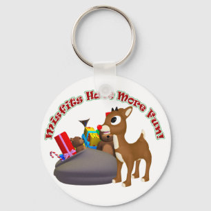 Chaveiro Os desajustes têm mais divertimento